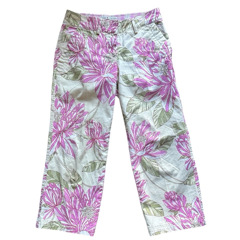 🌼 (4/$20) Tommy Hilfiger: Floral Print Capris